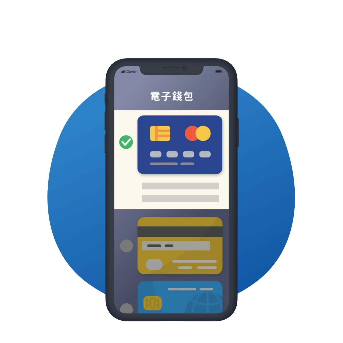OmniGO | OMO 虛實整合 | 行動支付系統 ( 電子錢包系統 )  - 不用掏錢找零更省時！可於行動裝置上透過 APP 電子錢包綁定數張信用卡，日後交易只要開啟電子錢包，讓會員數秒內完成支付，消費結帳更便利！