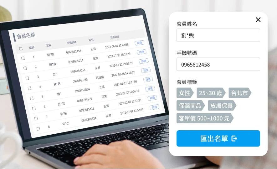 MMRM - CRM 系統 | D2C 通路銷售品牌：顧客輪廓分群貼標，提升品牌 D2C 數據自主度