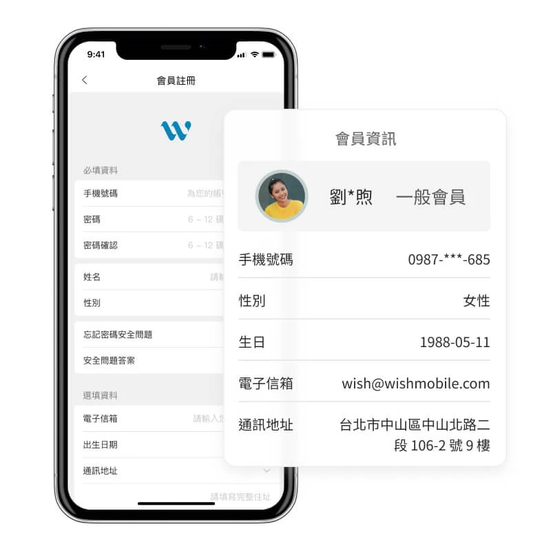 MMRM - CRM | 會員管理系統 ( 會員系統 ) - 不再透過平台供應資料，品牌專屬的第一方數據輕鬆擁有！會員數據、交易紀錄還是 OMO 活動參與率，熟客行為軌跡都能追蹤掌握，企業數據力有感升級，品牌 APP / LINE 首選。